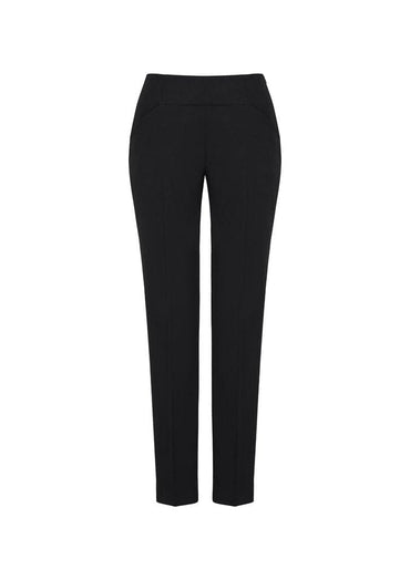 Biz Corporates Womens Bandless Slimline Pant 10721 - Flash Uniforms 