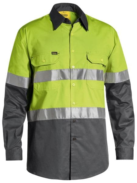 Bisley 3M Taped Cool Lightweight Hi Vis Shirt BS6696T