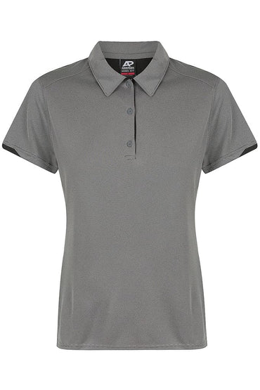 Aussie Pacific Ladies Morris Polo Shirt 2317  Aussie Pacific BLACK/WHITE 6 