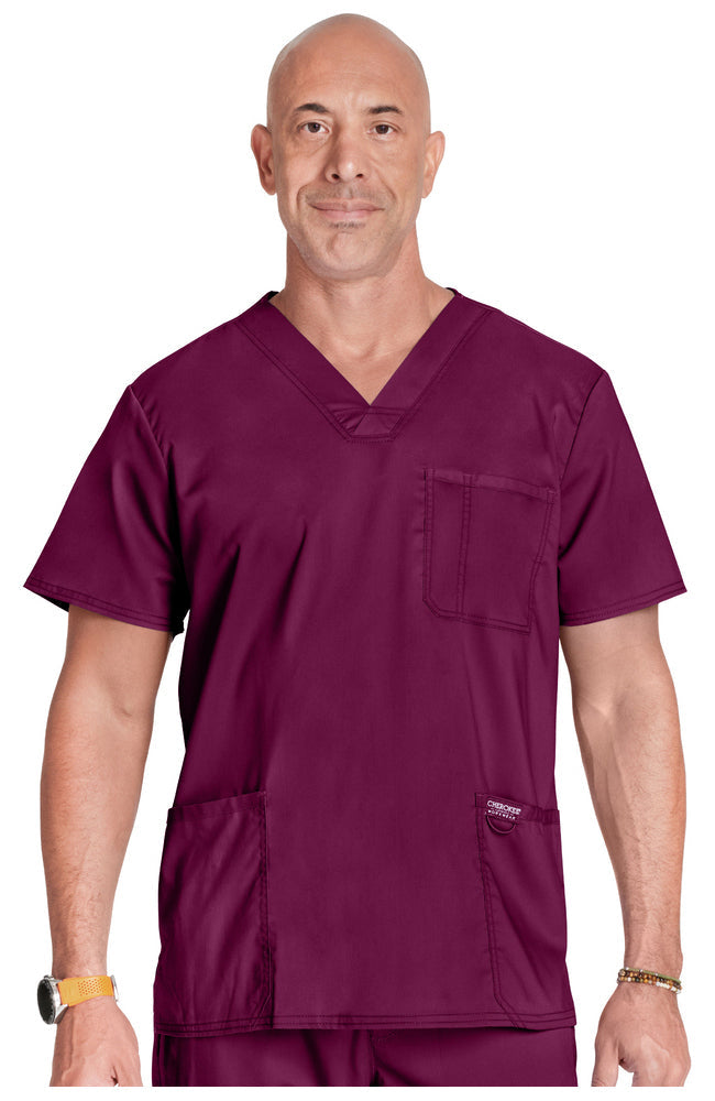 Cherokee Revolution Men's Scrub Top WW670