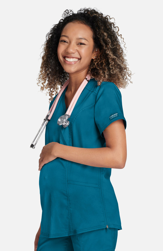 Cherokee Revolution Maternity Scrub Top WW688