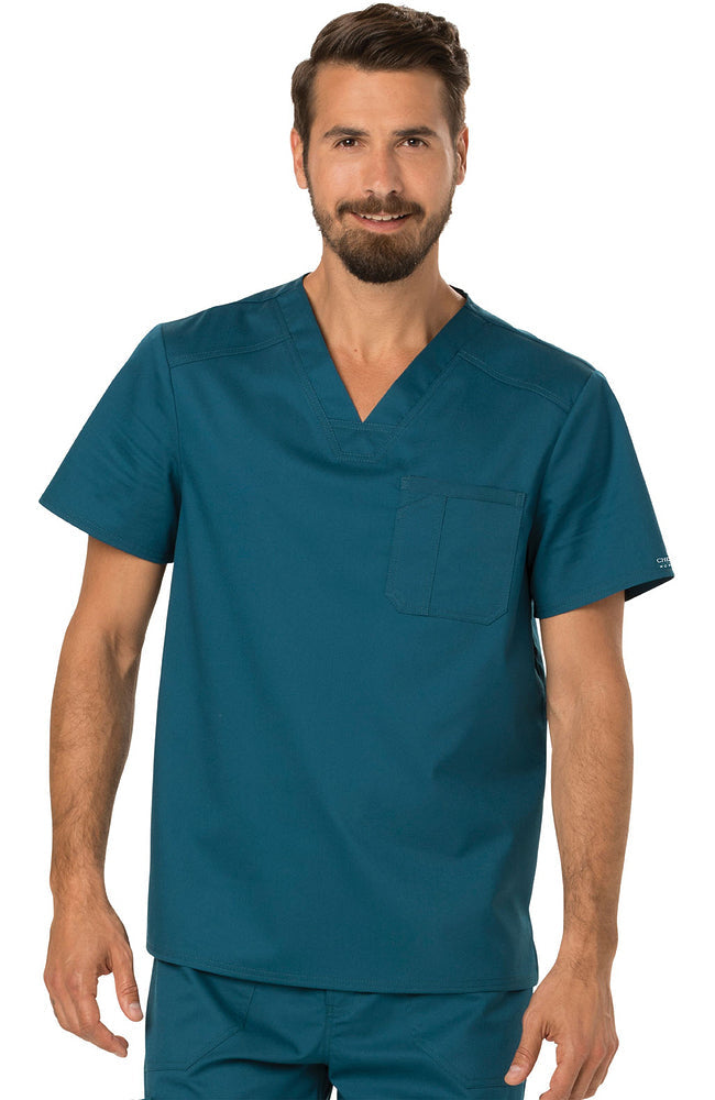 Cherokee Revolution Men's Scrub Top WW690