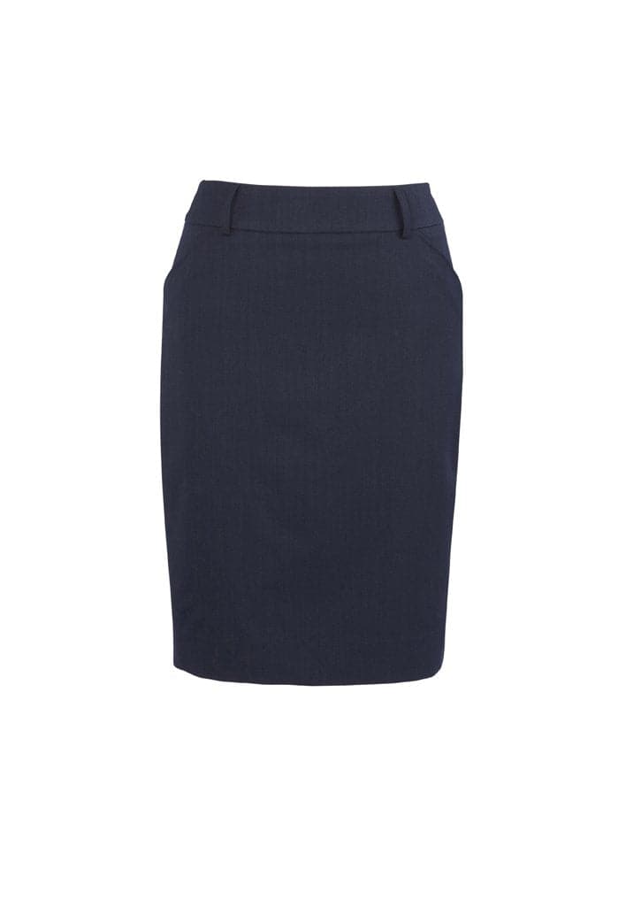 Biz Corporates Womens Multi Pleat Skirt 20115 - Flash Uniforms 