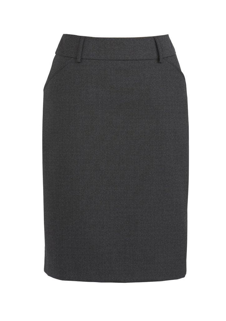 Biz Corporate Womens Multi Pleat Skirt 24015 - Flash Uniforms 