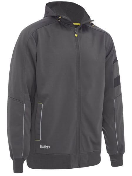 Bisley Work Fleece Zip-front Hoodie With Sherpa Lining BK6925