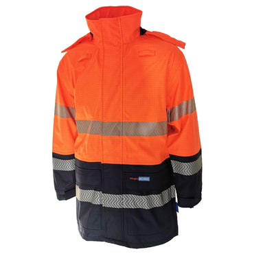 Hivis Fr & Hrc2 D/n Rain Jacket - 3467