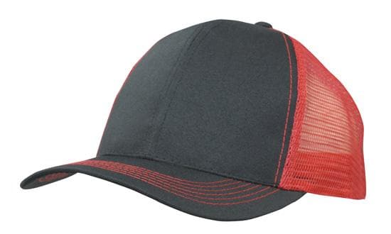 Headwear Mesh Back Breathable P/twill 3819 Caps X12 - 3819