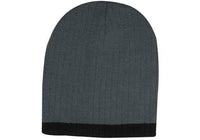 Headwear Two Tone Cable Knit Beanie X12