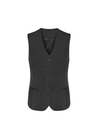 Biz Corporates Womens Longline Vest 50112 - Flash Uniforms 