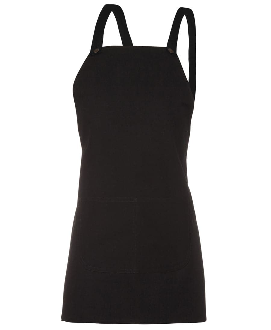 Jb's Wear Cross Back Apron 5ACBE  Jb's Wear Black  