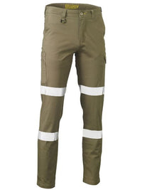 Bisley Taped Biomotion Stretch Cotton Drill Pants BPC6008T