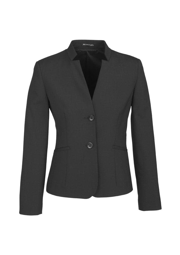 Biz Corporates Women's Short Jacket with Reverse Lapel 64013 - Flash Uniforms 