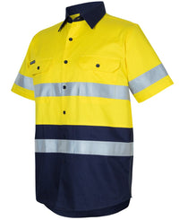 Jb's Hi Vis Taped Work Shirt 6DNWS