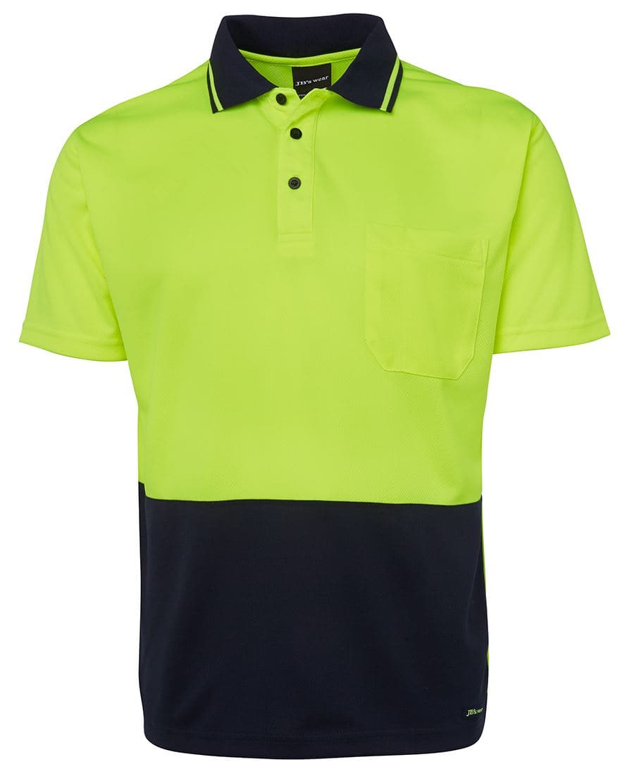 JBS Wear Adults Hi-Vis Polo Shirt 6HVNC