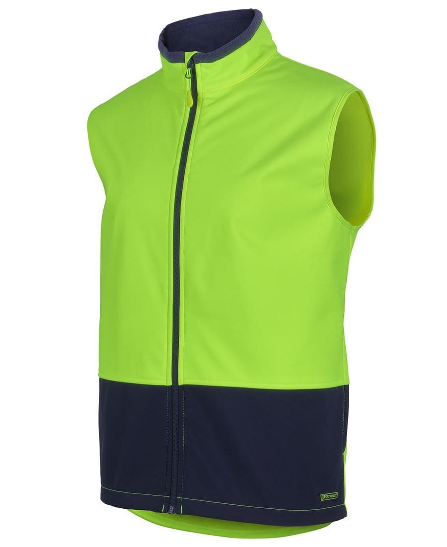 Jbs Hi-Vis water resist sofshell Vest 6HWV