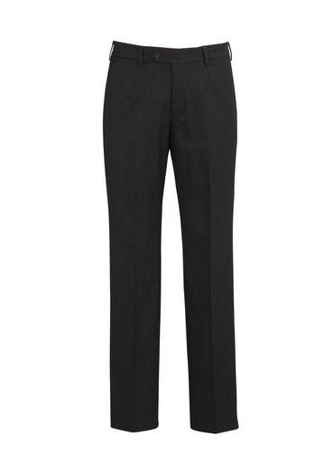 Biz Corporates Mens Flat Front Pant 70112S - Flash Uniforms 