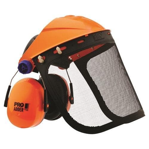 Pro Choice Assembled Browguard + Mesh Visor + Adder Earmuff - BGVMADD PPE Pro Choice   