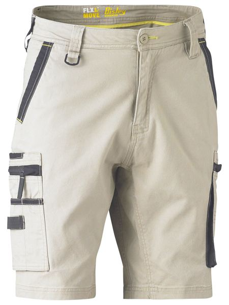 Bisley Workwear Flex & Move™ Stretch Utility Cargo Short BSHC1330