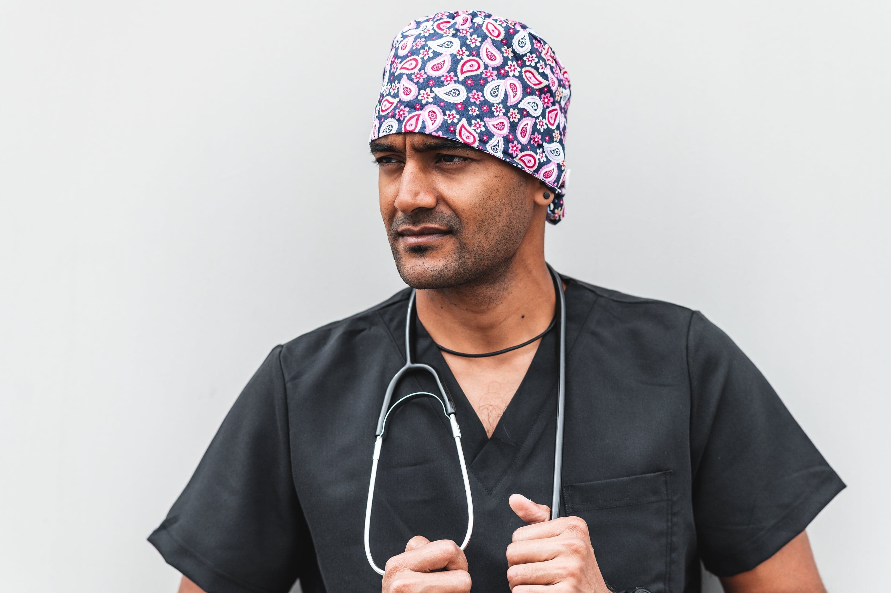 Printed Surgical Scrubs Cap/Hat SC0705 - Simply Scrubs Australia