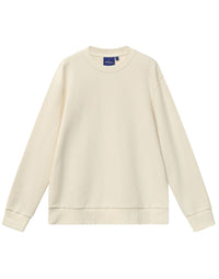 Unisex Air-layered CVC Crew Nech Sweater FL05