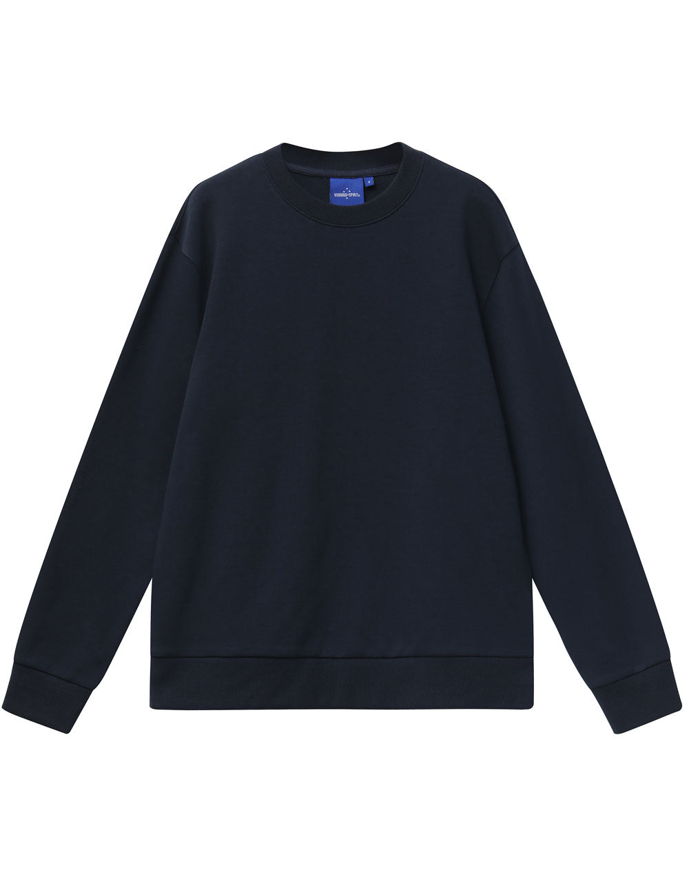 Unisex Air-layered CVC Crew Nech Sweater FL05