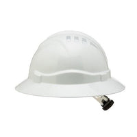 Pro Choice V6 Hard Hat Vented Full Brim - HH6FB PPE Pro Choice WHITE  