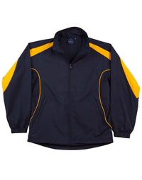 Legend Adults Warm Up Jacket JK53 Casual Wear Winning Spirit XS Navy/Gold 