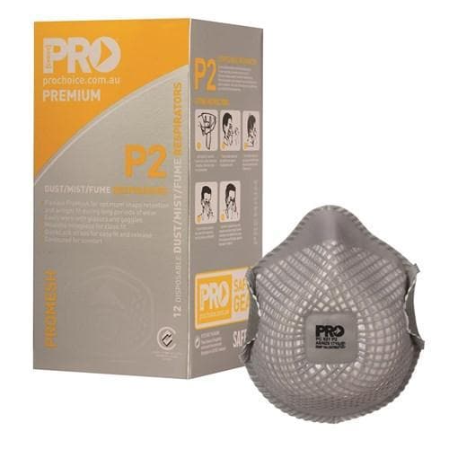 Pro Choice Pro-mesh Respirator P2, No Valve - PC821 PPE Pro Choice   