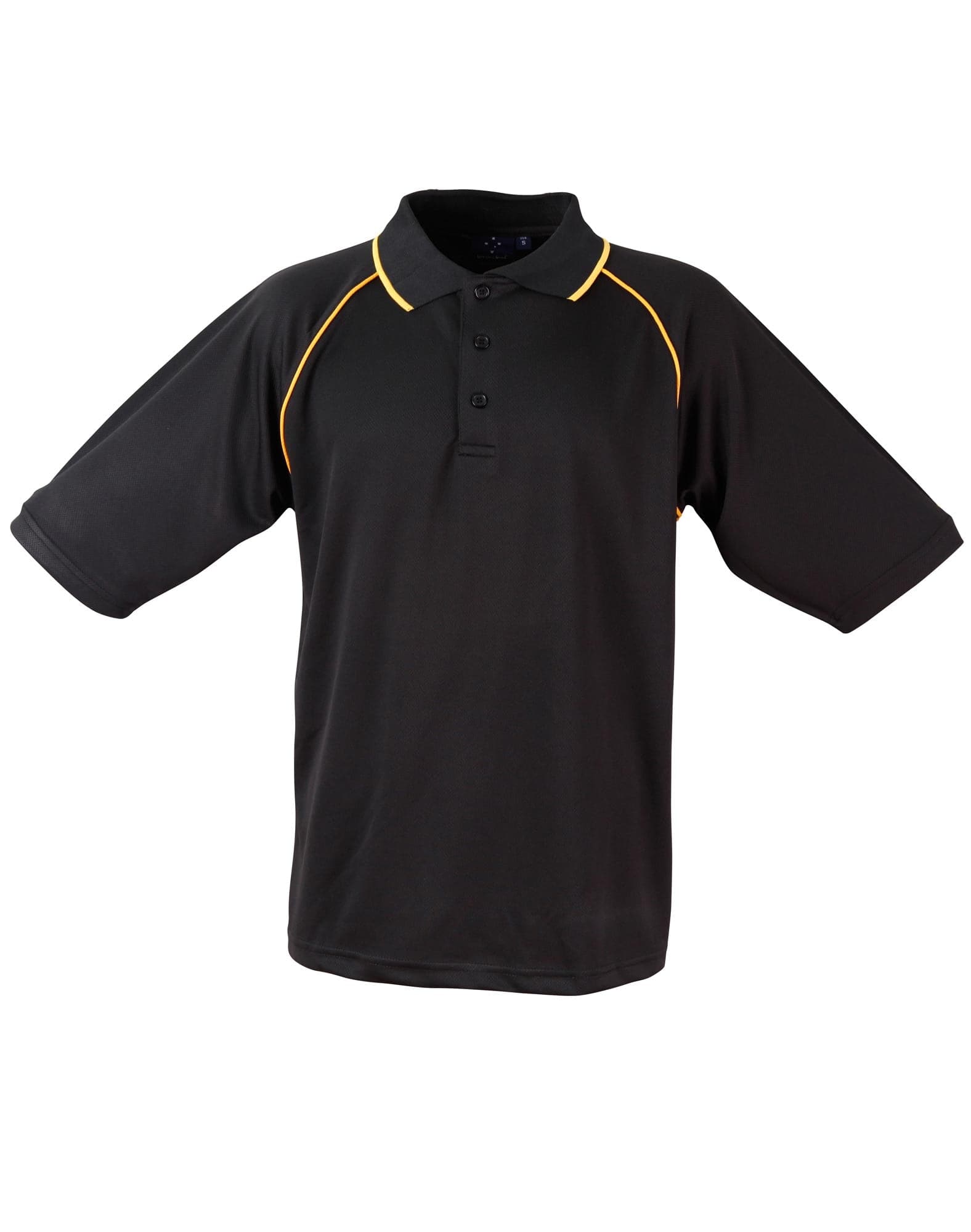 Champion Polo Men's PS20  Winning Spirit Black Gold S 