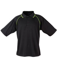 Champion Polo Men's PS20  Winning Spirit Black Lime S 