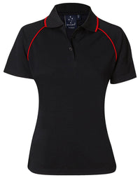 Champion Polo Men's PS20  Winning Spirit Black Red S 