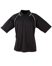 Champion Polo Men's PS20  Winning Spirit Black White S 