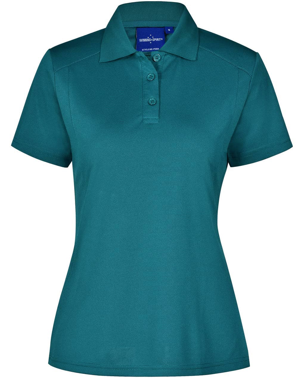 Winning Spirit Lucky Bamboo Polo Ladies Ps60 Casual Wear Winning Spirit Teal 8 