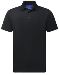 Sustainable Jacquard Knit Polo Shirt PS95