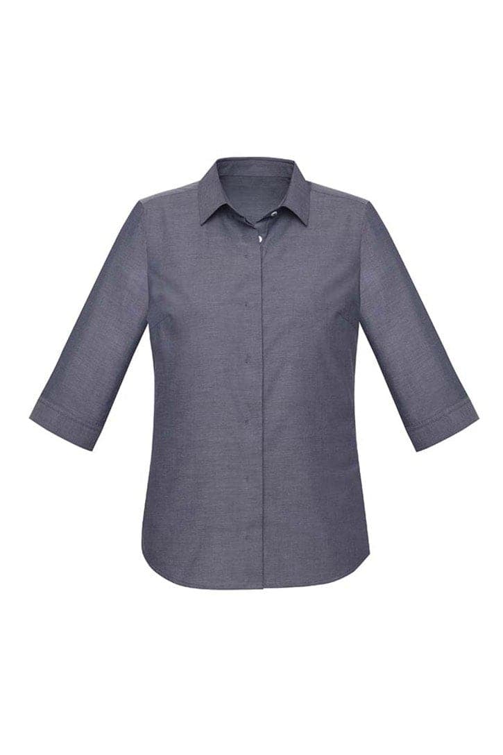 Biz Corporates Charlie Ladies 3/4 Sleeve Shirt RS968LT - Flash Uniforms 