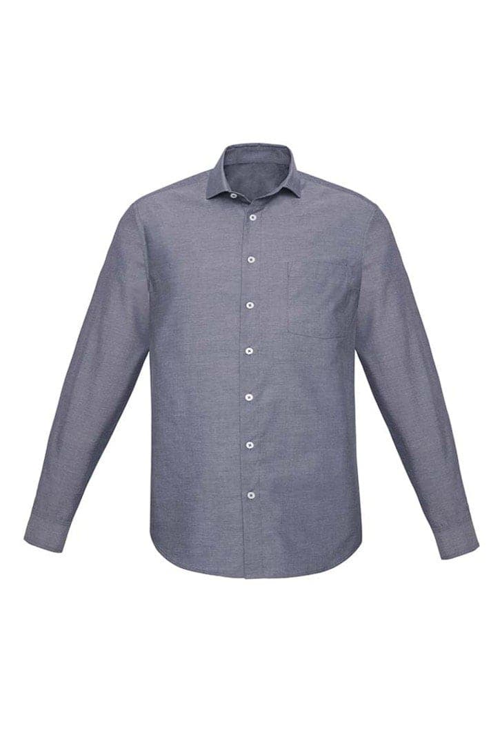 Biz Corporates Charlie Mens Classic Fit L/S Shirt RS968ML - Flash Uniforms 