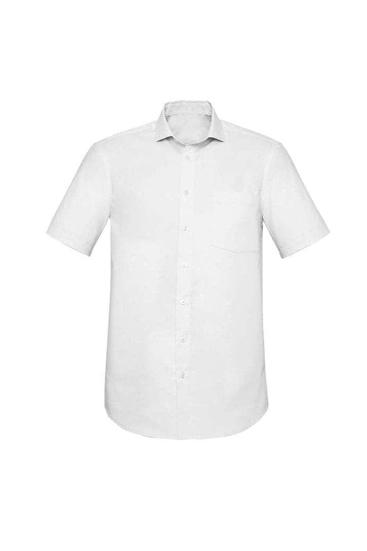 Biz Corporates Charlie Mens Classic Fit S/S Shirt RS968MS - Flash Uniforms 