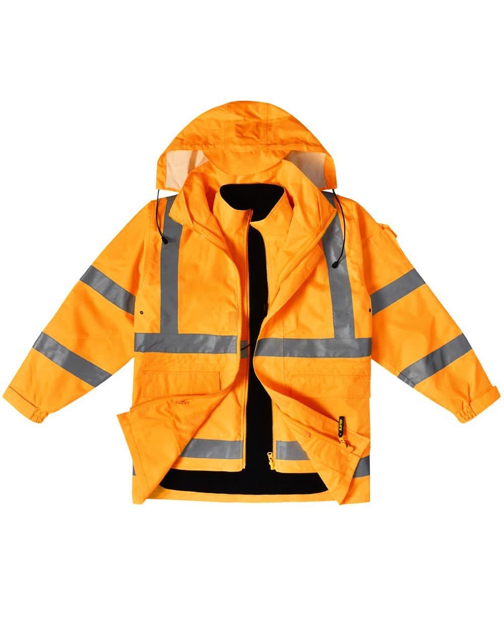 Unisex Vic Rail Three-In-One Safety Jacket SW77 Active Wear Winning Spirit   