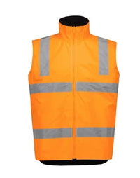 SYZMIK Men’s Unisex Hi Vis VIC Rail 4 In 1 Waterproof Jacket ZJ580