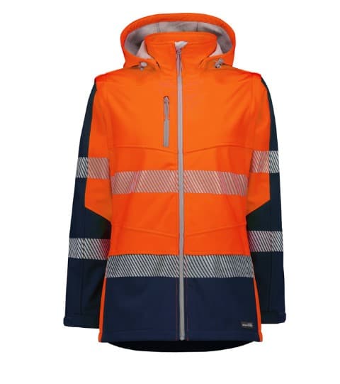 Syzmik Workwear Women's Streetworx 2 In 1 Stretch Softshell Jacket ZJ753