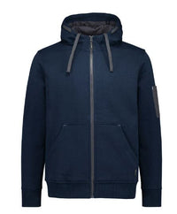 SYZMIK Men’s Unisex Zip Front Multi-Pocket Hoodie ZT468