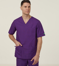 Vital Antibacterial Chang Unisex Scrub Top CATFRS