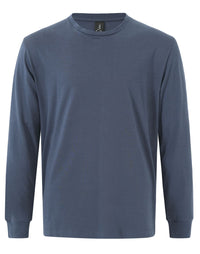 Winning Spirit Men's Premium Cotton Face Long Sleeve Tee TS47