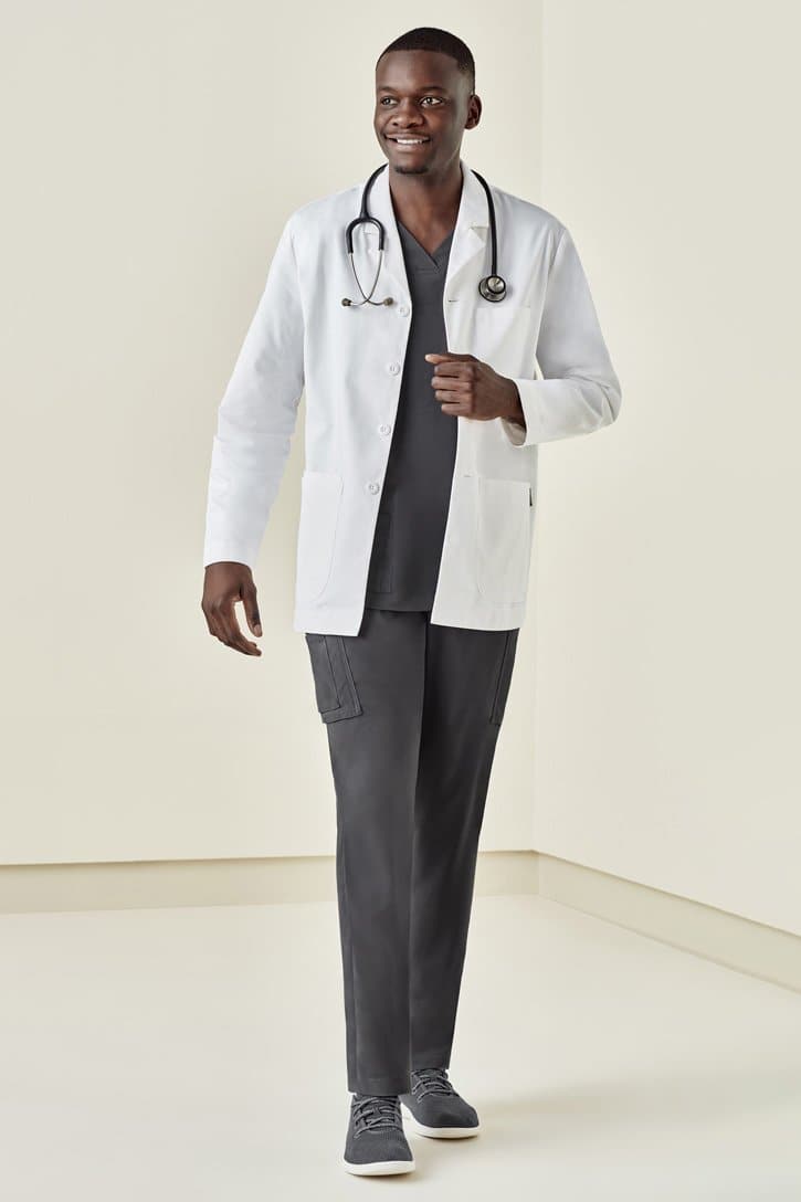 Mens Hope Cropped Lab Coat CC144MC - Simply Scrubs Australia