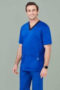 Mens Riley V-Neck Scrub Top CST043MS - Simply Scrubs Australia