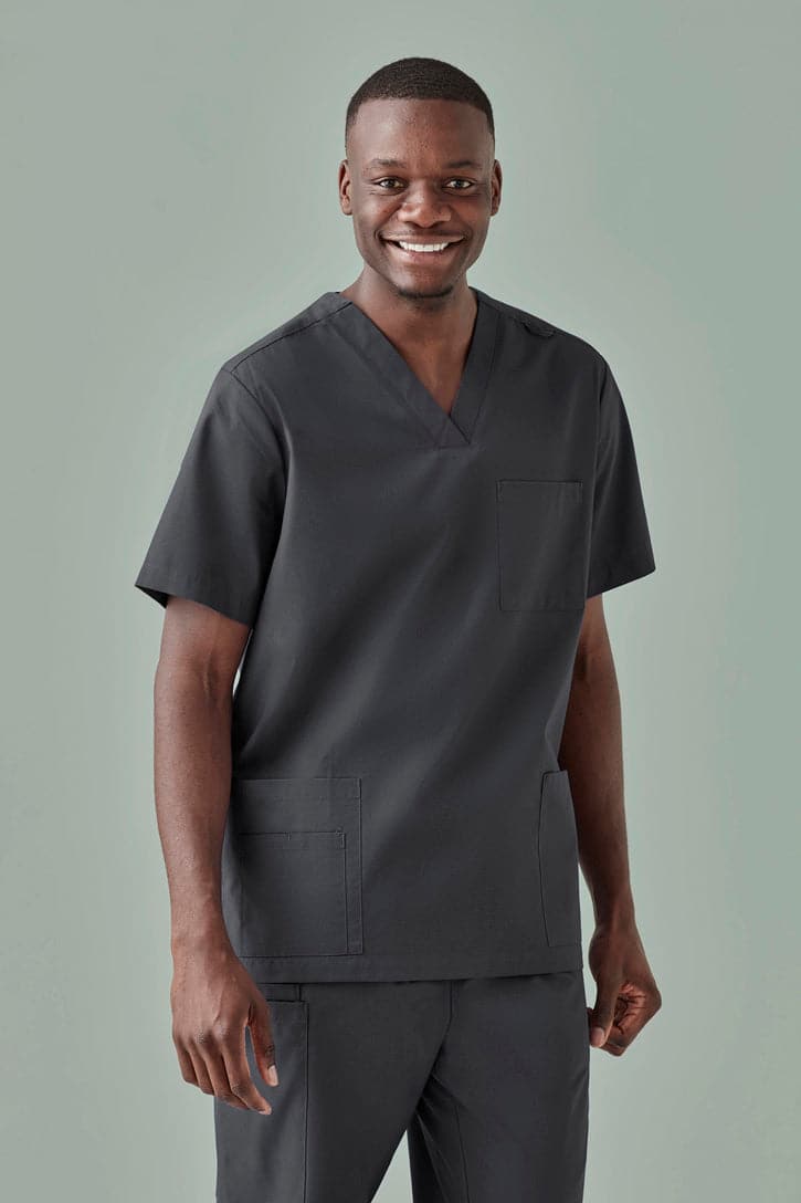 Mens Tokyo Anti-bacterial V-Neck Scrub Top CST141MS - Simply Scrubs Australia