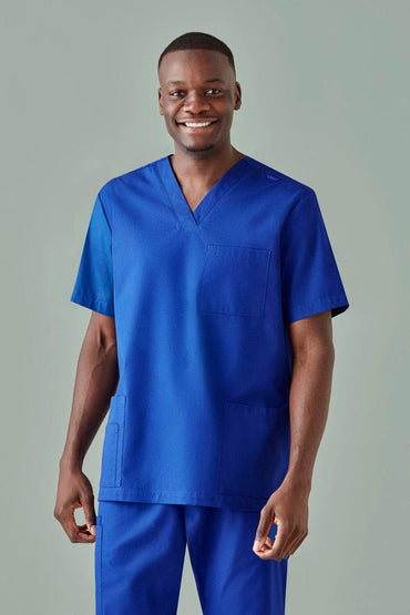 Mens Tokyo Anti-bacterial V-Neck Scrub Top CST141MS - Simply Scrubs Australia