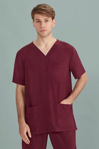 Biz Care Mens Avery V-Neck Nurse Scrub Top CST945MS