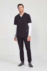 Biz Care Men's Long Sleeve Nurse Under Scrub CT247ML - Flash Uniforms 