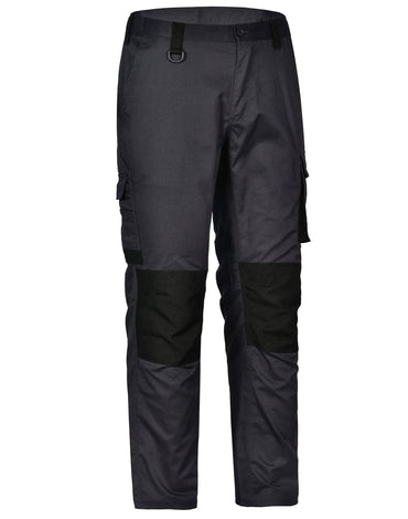 Unisex Utility Stretch Cargo Work Pants WP05 Work Wear Australian Industrial Wear 72R Charcoal 